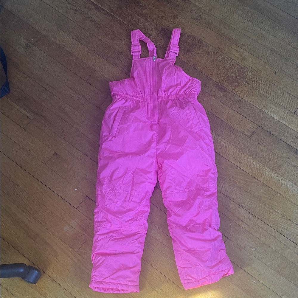 Pink Platinum Bright Pink Kids Overalls